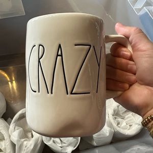 Rae Dunn “CRAZY” Mug